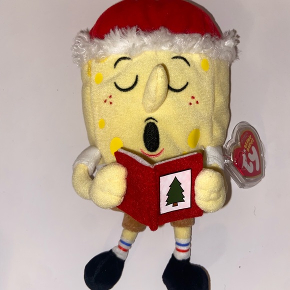 TY Beanie Baby - SPONGEBOB SQUAREPANTS JINGLEBELLS
